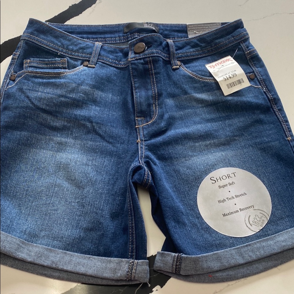 Blue Denim Women's Shorts
